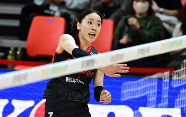 이예림이 친정으로 돌아간다./KOVO