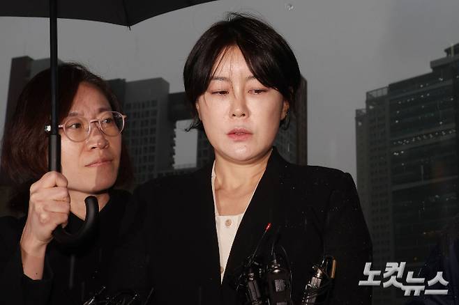 음주운전 혐의를 받는 문재인 전 대통령의 딸 문다혜 씨. 류영주 기자