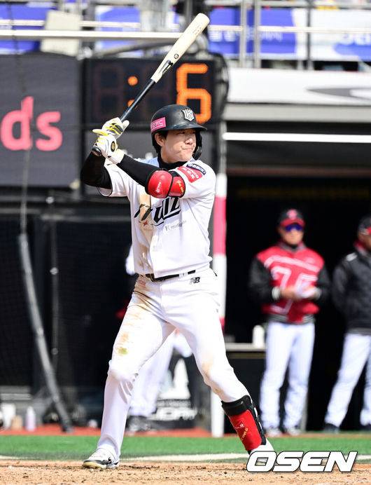 [OSEN=지형준 기자] KT 오윤석. 2025.03.09 / jpnews@osen.co.kr