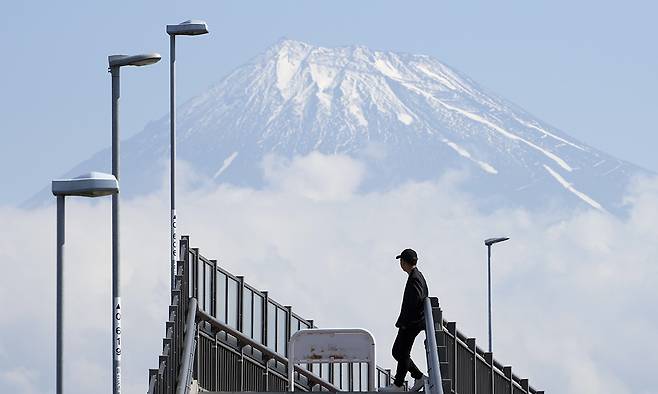 일본 후지산. EPA연합뉴스