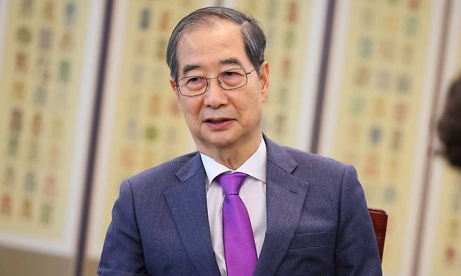 한덕수 대통령 권한대행 국무총리. 총리실 제공