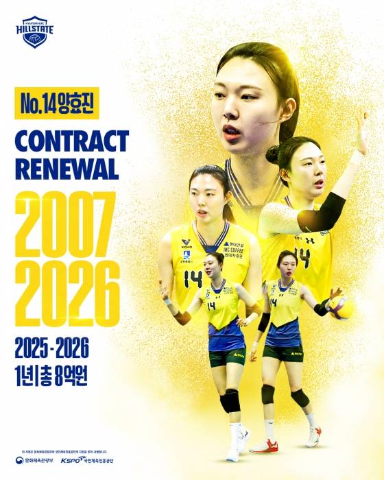 양효진. /사진=현대건설 배구단 제공