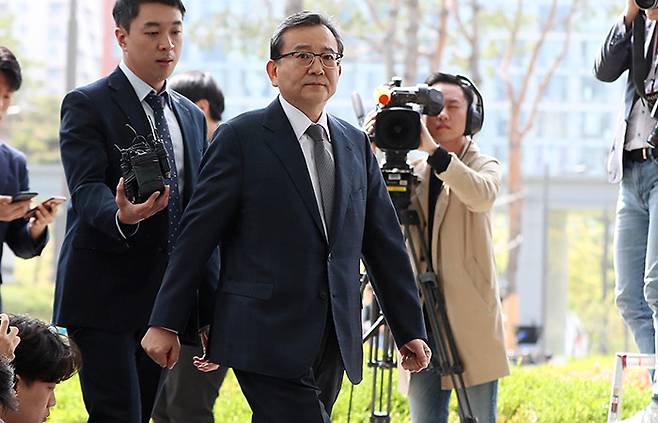 김학의 전 법무부 차관은 성접대 동영상이 등장했음에도 무죄로 풀려났다..[사진｜뉴시스]