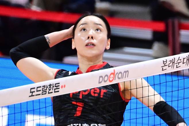 고예림 보상선수로 현대건설 유니폼을 입게 된 이예림 [한국배구연맹 제공. 재판매 및 DB 금지]