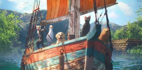 ‘플로우’ 스틸컷. 판씨네마 제공