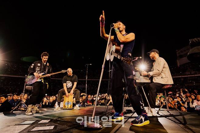 콜드플레이 공연.(사진=라이브네이션코리아 제공)