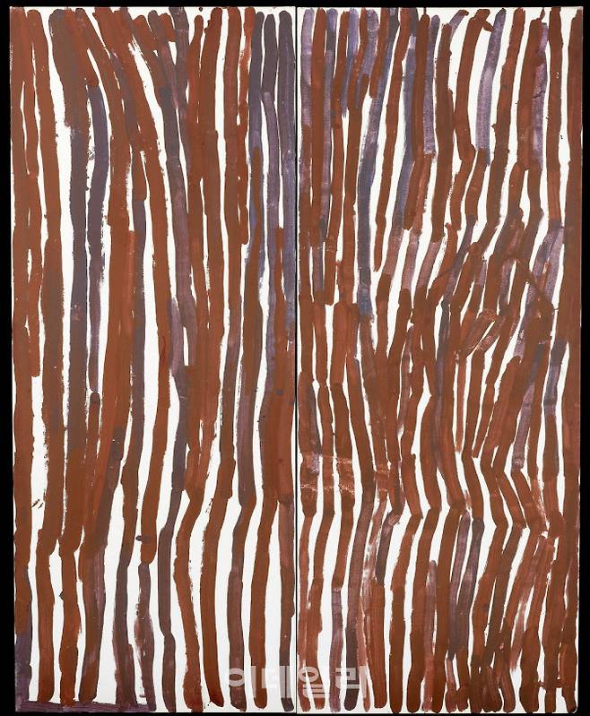 무제, 에밀리 캄 응와레이(1910~1996). 1994년. (사진=국립중앙박물관)