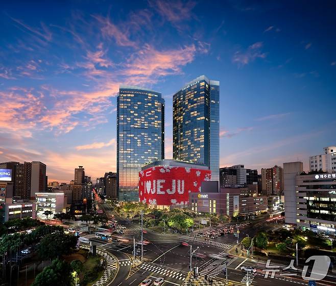 제주 드림타워 복합리조트 전경(롯데관광개발 제공)