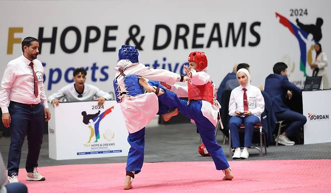 '호프 앤 드림즈 스포츠 페스티벌'은 세계 난민 아동과 청소년에게 꿈과 희망을 전하고자 창설된 대회다. (WT 제공)