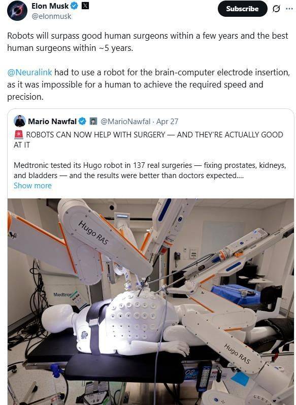 일론 머스크가 엑스에 올린 글 연합뉴스