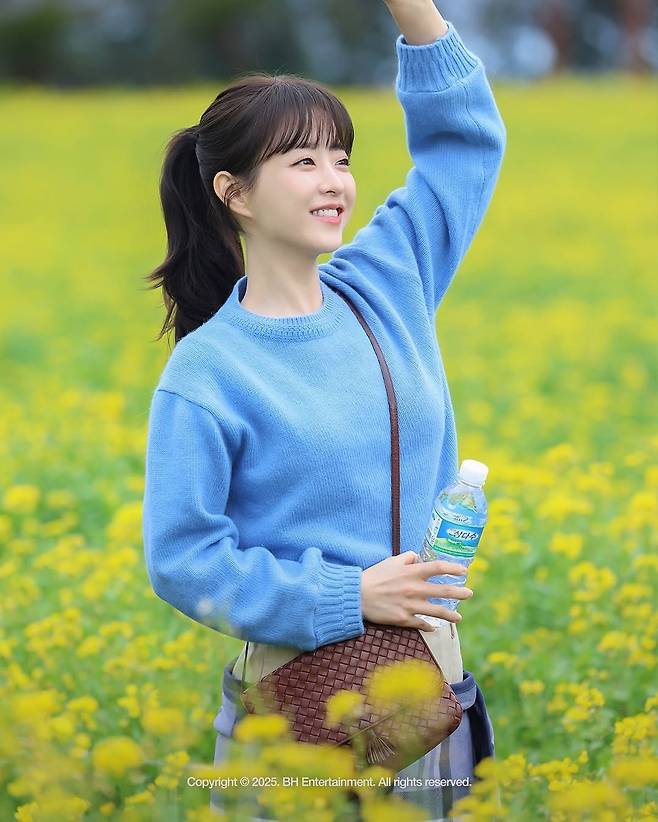 박보영 삼다수 광고 비하인드 사진