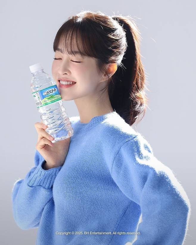 박보영 삼다수 광고 비하인드 사진