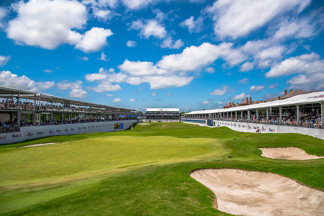 TPC 크레이그 랜치 17번 홀, 버디를 기록할때마다 1천달러가 적립되어 기부된다. CJ 제공