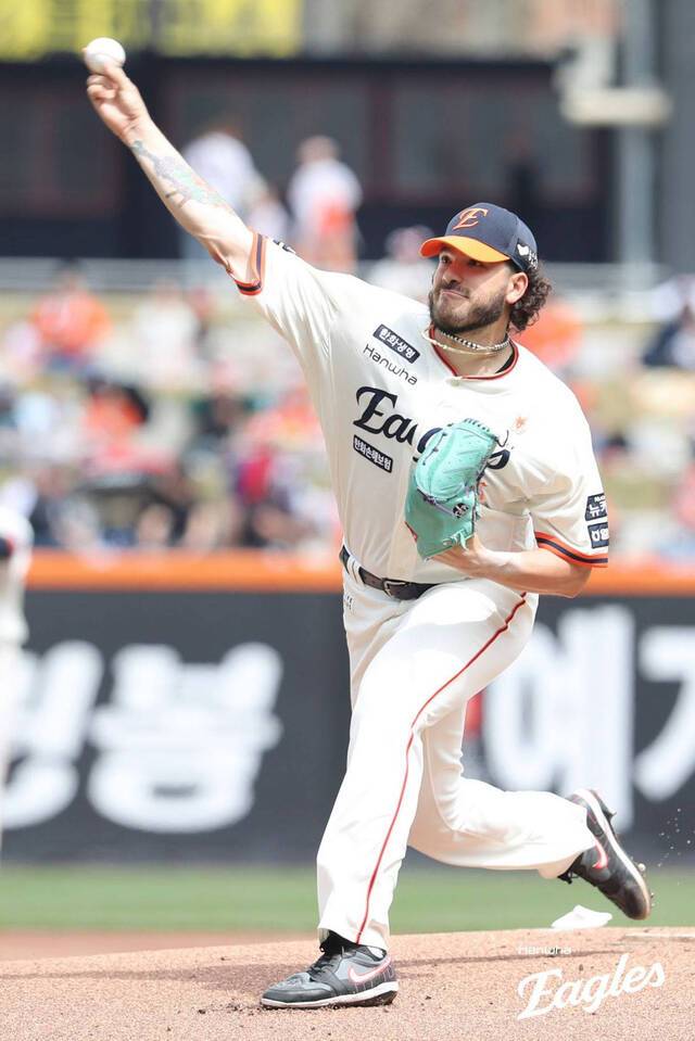 한화 이글스 코디 폰세. 연합뉴스