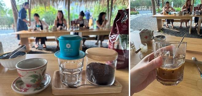 베트남 커피 만들기 체험 / 사진=홍지연 여행+ 기자