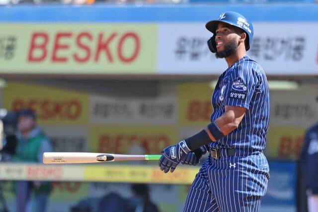 삼성 라이온즈 르윈 디아즈./삼성 라이온즈