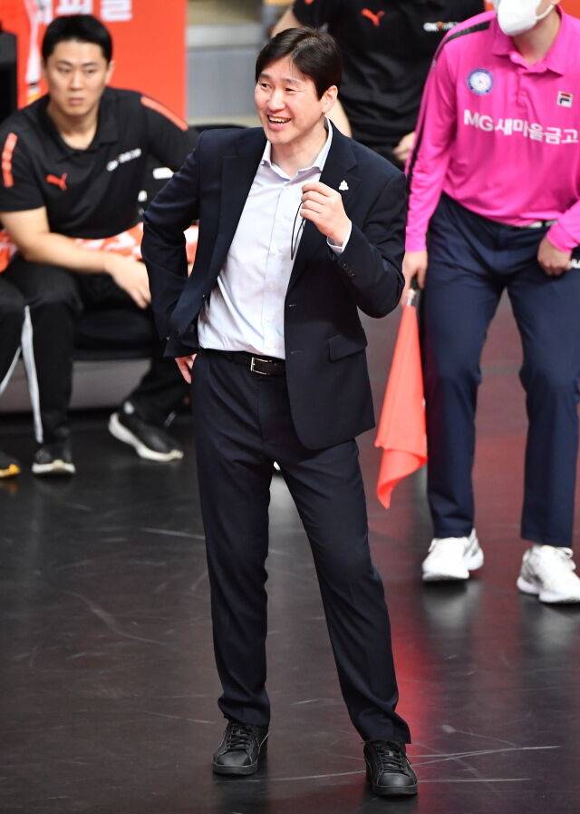 석진욱 U21 대표팀 감독./KOVO