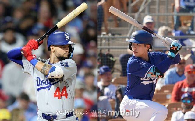 앤디 파헤스(좌)와 김혜성./게티이미지코리아, LA 다저스