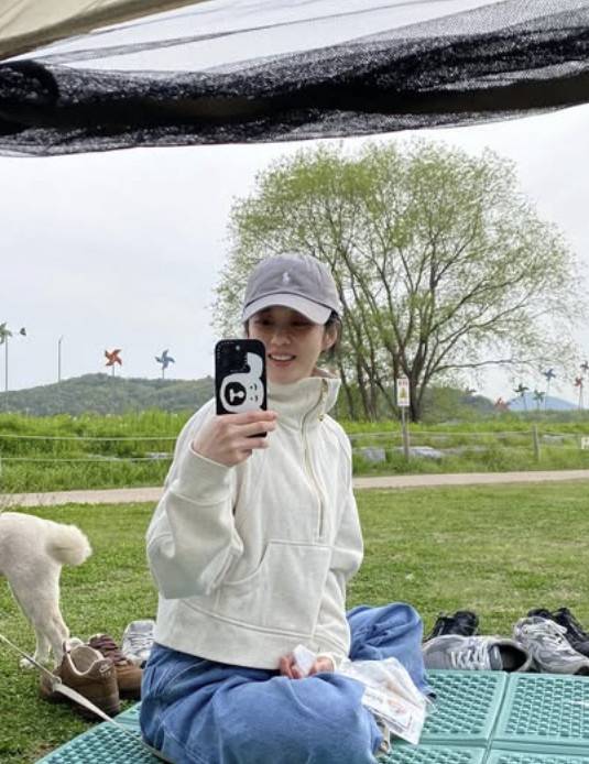 장나라 소셜 계정 캡처