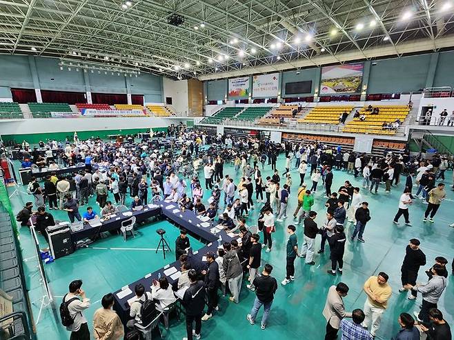 [서울=뉴시스] 대한체육회는 29일 관계자들이 참석한 가운데 제54회 전국소년체육대회 토너먼트 종목의 대진 추첨을 실시했다. *재판매 및 DB 금지