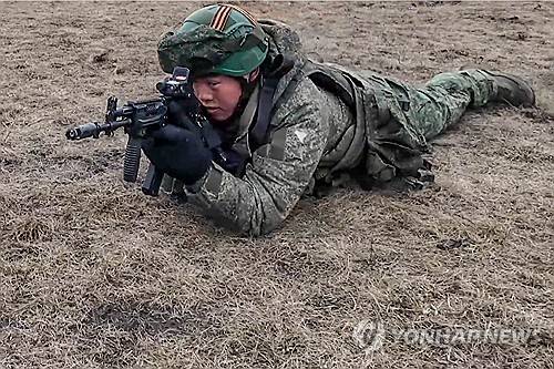 러시아 쿠르스크 탈환 작전에 참가한 북한군 [타스 연합뉴스 자료사진. 재판매 및 DB 금지]