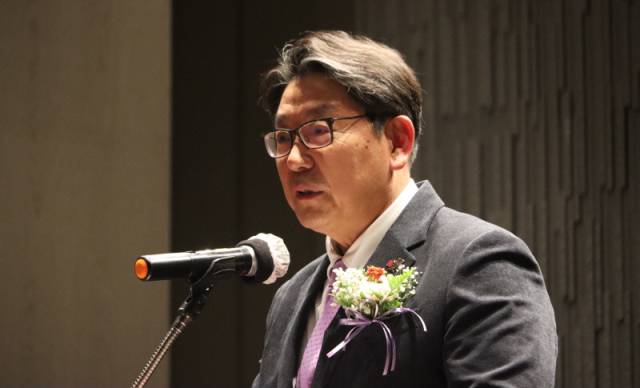 ▲홍태용 김해시장. ⓒ프레시안(조민규)