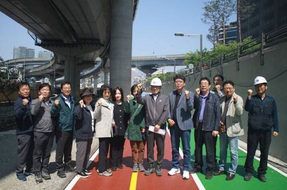 준공 전 주민참여 합동점검(정릉천 환경정비 구간)