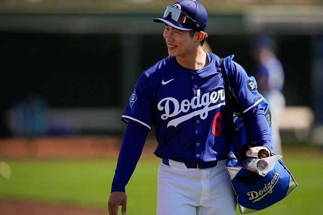 ▲ 김혜성은 최근 타율이 떨어지면서 첫 고비를 맞이했다는 평가다 ⓒ연합뉴스/AP통신