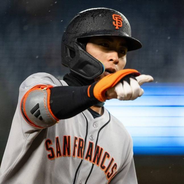 이정후. /사진=샌프란시스코 자이언츠 공식 SNS