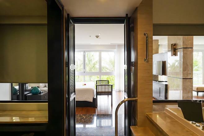 318개의 객실은 등급과 게스트의 취향에 따라 11개 타입으로 분류된다