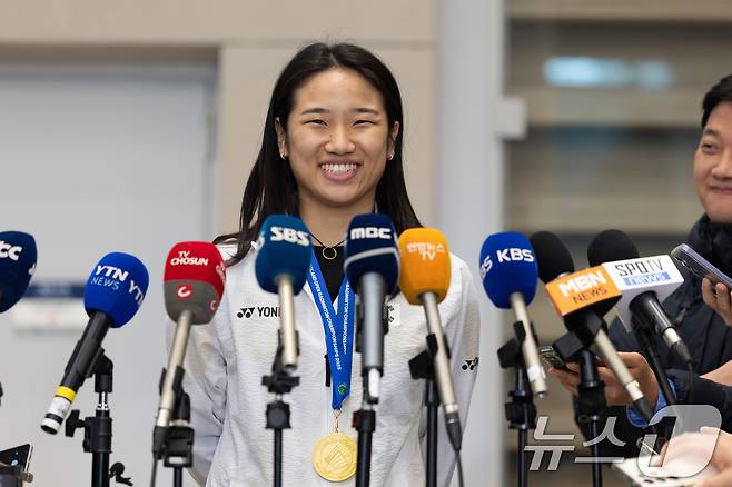 배트민턴 안세영. 2025.3.18/뉴스1 ⓒ News1 이승배 기자