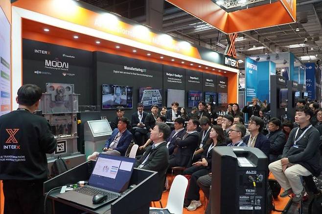 독일 하노버에서 열린 세계 최대 산업전시회인 '하노버 메세' 모습.