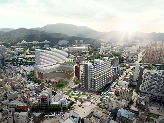 전남대병원 신축병원 조감도. /전남대병원