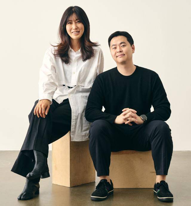 블랭크에서 자회사로 설립한 대중문화 스타트업 슈퍼티파이의 김광민(오른쪽) 대표와 김보현 제작총괄. 블랭크 제공