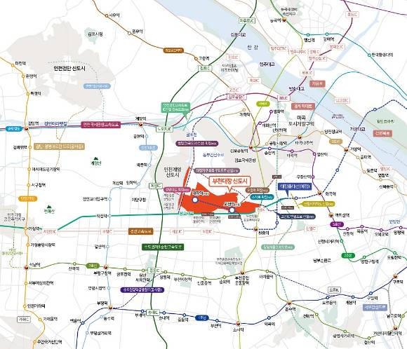 부천대장 신도시 위치도 [사진=LH]