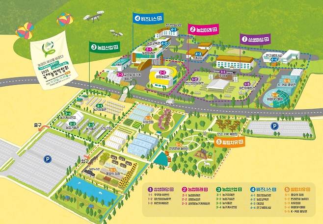 ▲ 국제농업박람회 조감도 [전라남도]