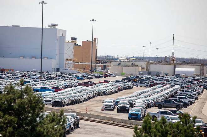 미국 자동차 기업 스텔란티스 공장 모습. 사진=게티이미지