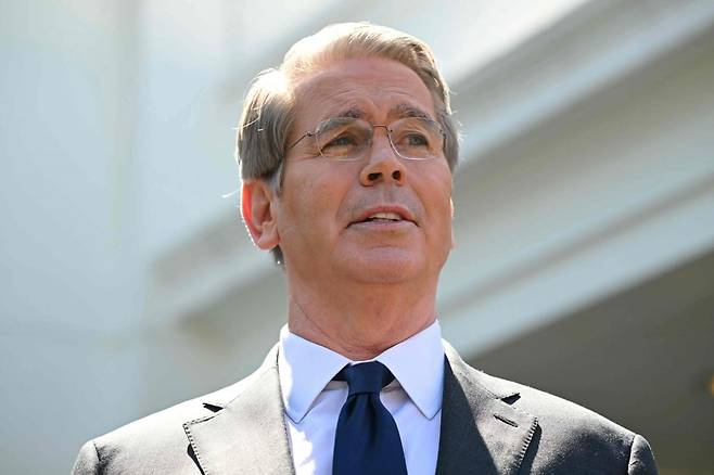 스콧 베선트 미국 재무장관. 사진=AFP