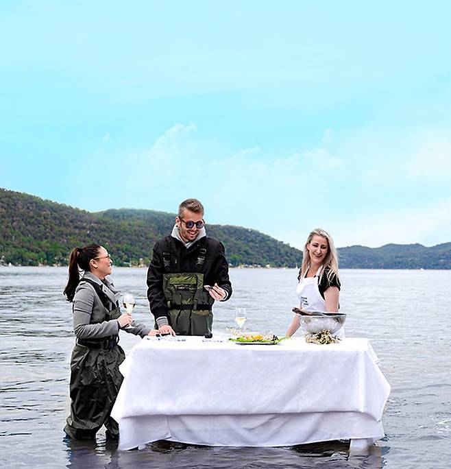 호주 농업관광의 주요 사례이기도 한 오이스터 팜 투어(사진=Sydney Oyster Farm Tours)