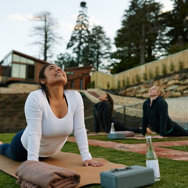 마운트 로프티 하우스의 웰니스 프로그램(사진=Australian Bepoke Colletive)