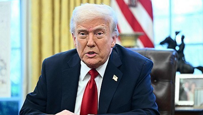 도널드 트럼프 미국 대통령. 연합뉴스&nbsp;