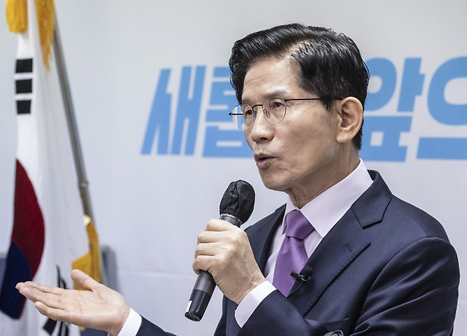 국민의힘 대선 예비 후보인 김문수 전 고용노동부 장관. 연합뉴스