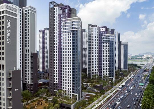 래미안 원베일리 전경. 삼성물산 제공