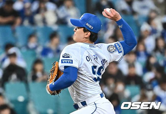 [OSEN=대구, 이석우 기자] 삼성 라이온즈 이재희 093 2025.04.25 / foto0307@osen.co.kr