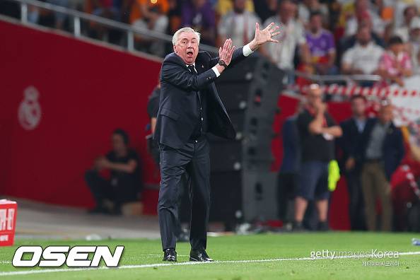 [사진] 안첼로티 감독 ⓒGettyimages(무단전재 및 재배포 금지)