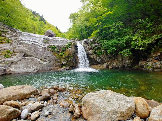 ▲우리나라 3대계곡 중 하나인 지리산 칠선계곡이 5월부터 확대 개방된다. ⓒ함양군