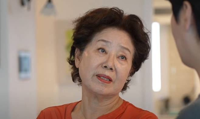 배우 선우용여. 유튜브 채널 '순풍 선우용여' 캡처.