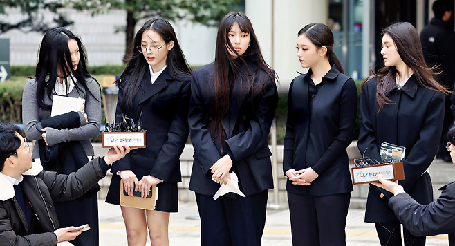 뉴진스. 사진 연합뉴스 제공.