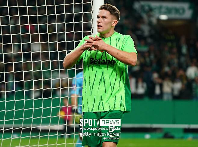 ▲ 스웨덴 출신의 요케레스는 잉글랜드 챔피언십(2부) 코번트리 시티에서 뛰다 2023년 7월 스포르팅으로 이적했다. 이후 어마어마한 폭발력을 통해 득점포를 가동하고 있다.