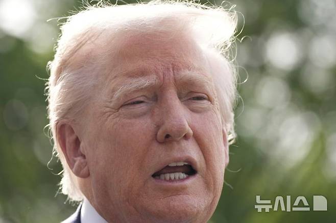 도널드 트럼프 미국 대통령. /AP=뉴시스